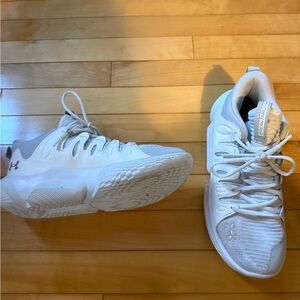 Under Armour White Sports Sneakers